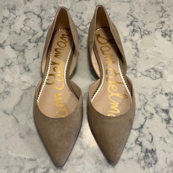 New Without Tag SAM EDELMAN Rodney d'Orsay Flat - Picture 1 of 7
